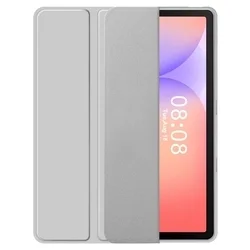Samsung Galaxy Tab S9 FE 10.9 coll Tablettok (SM-X510, SM-X516) - szürke smart case, ceruzatartóval-4