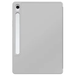 Samsung Galaxy Tab S9 FE 10.9 coll Tablettok (SM-X510, SM-X516) - szürke smart case, ceruzatartóval-6