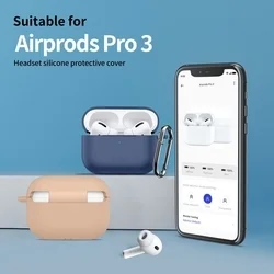 AirPods Pro 3 tartó - Tech- Protect Hook - kék szilikon AirPods Pro 3 tok-4