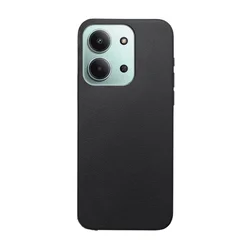 Telefontok Xiaomi Redmi 15C - Skin - fekete szilikon hátlap tok-2