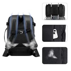 Hátizsák - Tech- Protect Defender S50 - fekete hátitáska-4