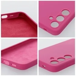Telefontok Samsung Galaxy S25 FE - 2mm-es hot pink szilikon hátlap tok-2