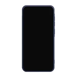 Telefontok Samsung Galaxy A56 5G - Simple Carbon - kék szilikon hátlap tok-1
