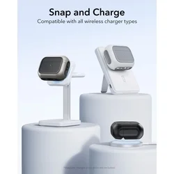 AirPods Pro 3 tartó - ESR ORBIT Halolock - MagSafe kompatibilis fekete AirPods Pro 3 tok-6