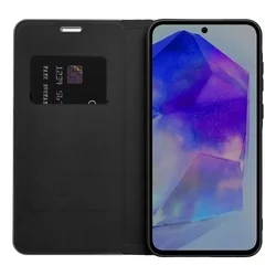 Telefontok Xiaomi Redmi 15 4G / 5G - Luna Book fekete könyvtok-2