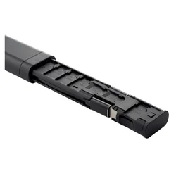 Adapter: Qualo Ultimate - Type-C (USB-C) / Lightning / USB / microSD adapter, fekete-2