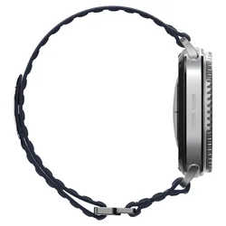 Samsung Galaxy Watch 8 / Classic (40 / 44 / 46 mm) - SPIGEN WBF0 BAND kék szövet szíj-4