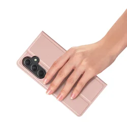 Telefontok Samsung Galaxy A17 5G - Dux Ducis rose gold könyvtok-5