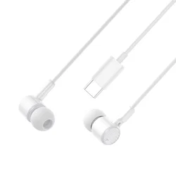 Headset: XO EP81 - fehér vezetékes, stereo headset - Type-C (USB-C) csatlakozóval-2