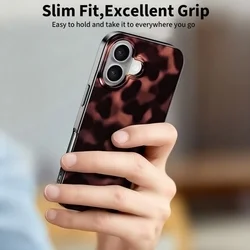 Telefontok iPhone 17 - LAMANO - MagSafe kompatibilis párduc mintás hátlap tok-3