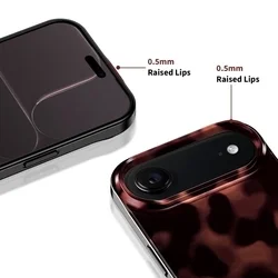 Telefontok iPhone Air - LAMANO - MagSafe kompatibilis párduc mintás hátlap tok-2