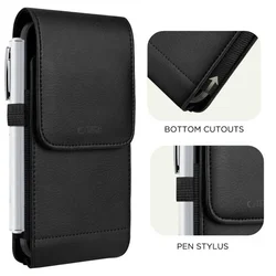 Telefontok TECH-PROTECT SM75 - univerzális fekete övre erősíthető tok 5,8 - 6,8 collos telefonokhoz-1