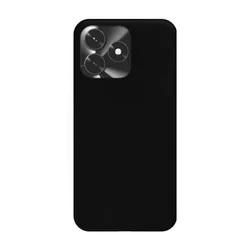 Telefontok Honor X5c Plus - fekete szilikon hátlap tok-1