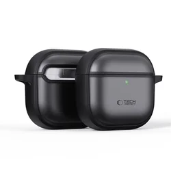 AirPods Pro 3 tartó - Tech-Protect MAGMAT - MagSafe kompatibilis fekete szilikon AirPods Pro 3 tok-2