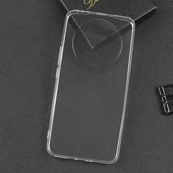  Telefontok Honor Magic8 - átlátszó szilikon hátlap tok-2