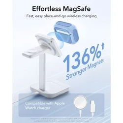 AirPods Pro 3 tartó - ESR ORBIT Halolock - MagSafe kompatibilis kék AirPods Pro 3 tok-5