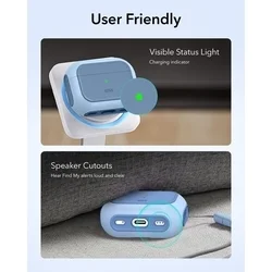 AirPods Pro 3 tartó - ESR ORBIT Halolock - MagSafe kompatibilis kék AirPods Pro 3 tok-7