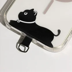 Univerzális nyakba akasztó rögzítő lap - macska-2