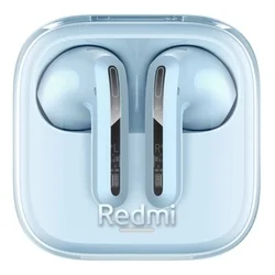 Xiaomi Redmi Buds 6 Active headset - kék/átlátszó vezeték nélküli stereo headset, töltőtokkal-1