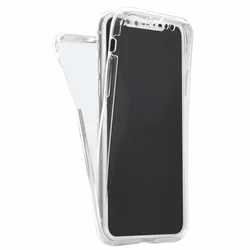 Telefontok iPhone 11 - Ultravékony átlátszó előlap + hátlap szilikon tok 360°-1
