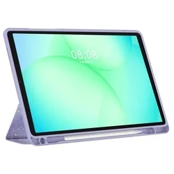 Tablettok Samsung Galaxy Tab A11 8.7 X133 / X135 - TECH-PROTECT HYBRID LILA MARBLE tok, ceruza tartóval-6