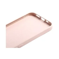 Telefontok iPhone 13 mini - PASTEL - púder pink szilikon hátlap tok-2