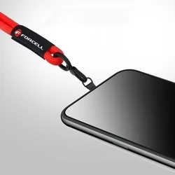 Telefontok: Forcell F-Design R10X40 - univerzális, tokba helyezhető csuklópánt - piros-1