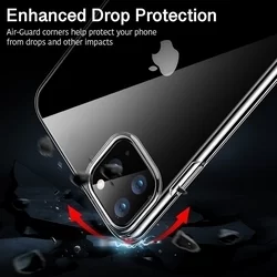 iPhone 11 PRO MAX Telefontok - ESR átlátszó keretes szilikon tok-1