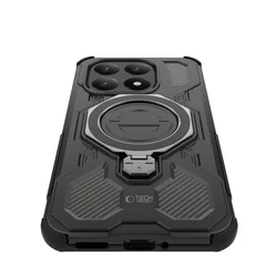 Telefontok Xiaomi 15T 5G - TACTICSTAND - fekete gyűrűs, kitámasztható, ütésálló műanyag hátlaptok-5