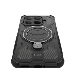 Telefontok Xiaomi 15T Pro 5G - TACTICSTAND - fekete gyűrűs, kitámasztható, ütésálló műanyag hátlaptok-3