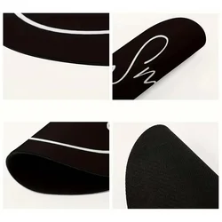 Egérpad - Smile fekete egérpad-2