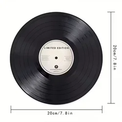 Egérpad - Bakelit lemez fekete egérpad-1