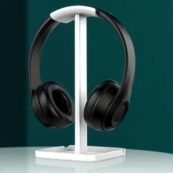 Univerzális asztali fejhallgató tartó állvány + telefon- és tablettartó, fehér-3