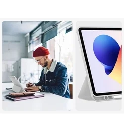 Tablettok Xiaomi Redmi Pad 2 Pro (12,1 coll) - szürke smart case, ceruza tartóval-7