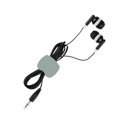 Univerzális 5db-os kábelrendező klipsz, szürkéskék-3