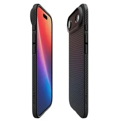 Telefontok iPhone 17 Air - SPIGEN LIQUID AIR - matt fekete szilikon tok-4