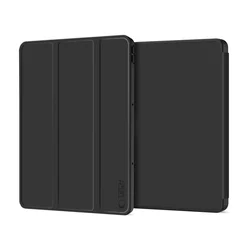 Tablettok Lenovo Idea Tab Plus 12,1 (TB-361) - fekete smart case tablet tok, ceruza tartóval-2