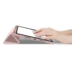 Tablettok Lenovo Idea Tab Plus 12,1 (TB-361) - pink smart case tablet tok, ceruza tartóval-3