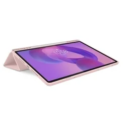 Tablettok Lenovo Idea Tab Plus 12,1 (TB-361) - pink smart case tablet tok, ceruza tartóval-6