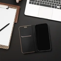 Telefontok Samsung Galaxy A52 / A52 5G / A52S 5G - Luna Book - fekete könyvtok-4