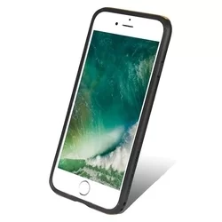 IPhone 7 / 8 / SE 2020 telefontok - Pierre Cardin Bőr / Szilikon Tok Sárga (8719273129494)-2