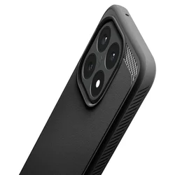 Telefontok Xiaomi 15T 5G - SPIGEN Rugged Armor - matt fekete hátlap tok-5