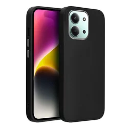 Telefontok Xiaomi Poco C85 - Frame - fekete műanyag hátlap tok, szilikon kerettel-2