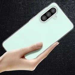 Telefontok Samsung Galaxy A57 5G - átlátszó szilikon hátlap tok-2