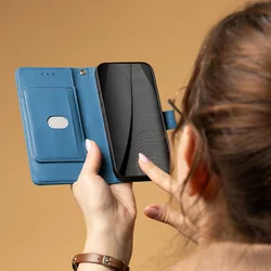 Telefontok Samsung Galaxy S26 - Smart Triangle - kék mágneses könyvtok-2