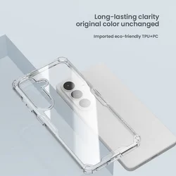 Telefontok Samsung Galaxy S26 - Nillkin Nature TPU PRO - átlátszó ütésálló hátlap tok ﻿-6