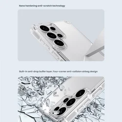 Telefontok Samsung Galaxy S26 Ultra - Nillkin Nature TPU PRO - átlátszó ütésálló hátlap tok ﻿-5