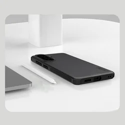 Telefontok Samsung Galaxy S26 - Nillkin Super Frosted - fekete műanyag hátlap tok-5