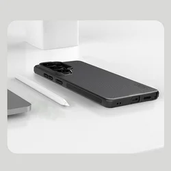 Telefontok Samsung Galaxy S26 Ultra - Nillkin Super Frosted - fekete műanyag hátlap tok-5