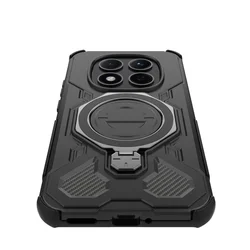 Telefontok Xiaomi Redmi Note 15 Pro 5G - TACTICSTAND - fekete gyűrűs, kitámasztható, ütésálló műanyag hátlaptok-3